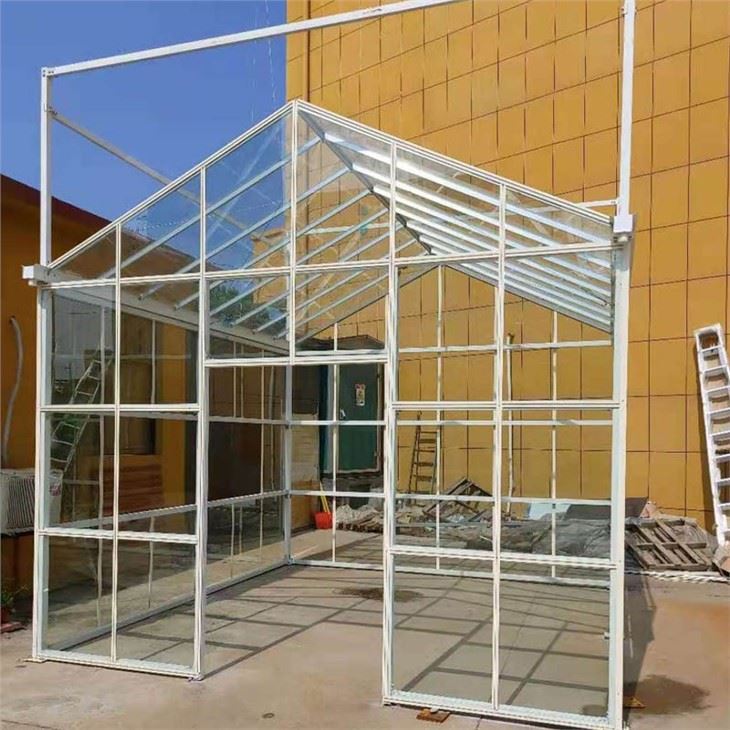 Small Glass Greenhouse