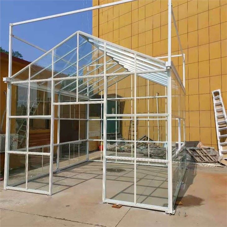 Small Glass Greenhouse